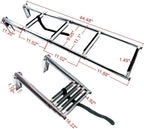 4 Step Stainless Steel Telescoping Boat Ladder for Amarine Made