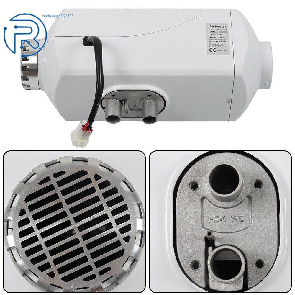 5KW Air Diesel Heater for RV Car Trucks Boat Trailer (12V)
