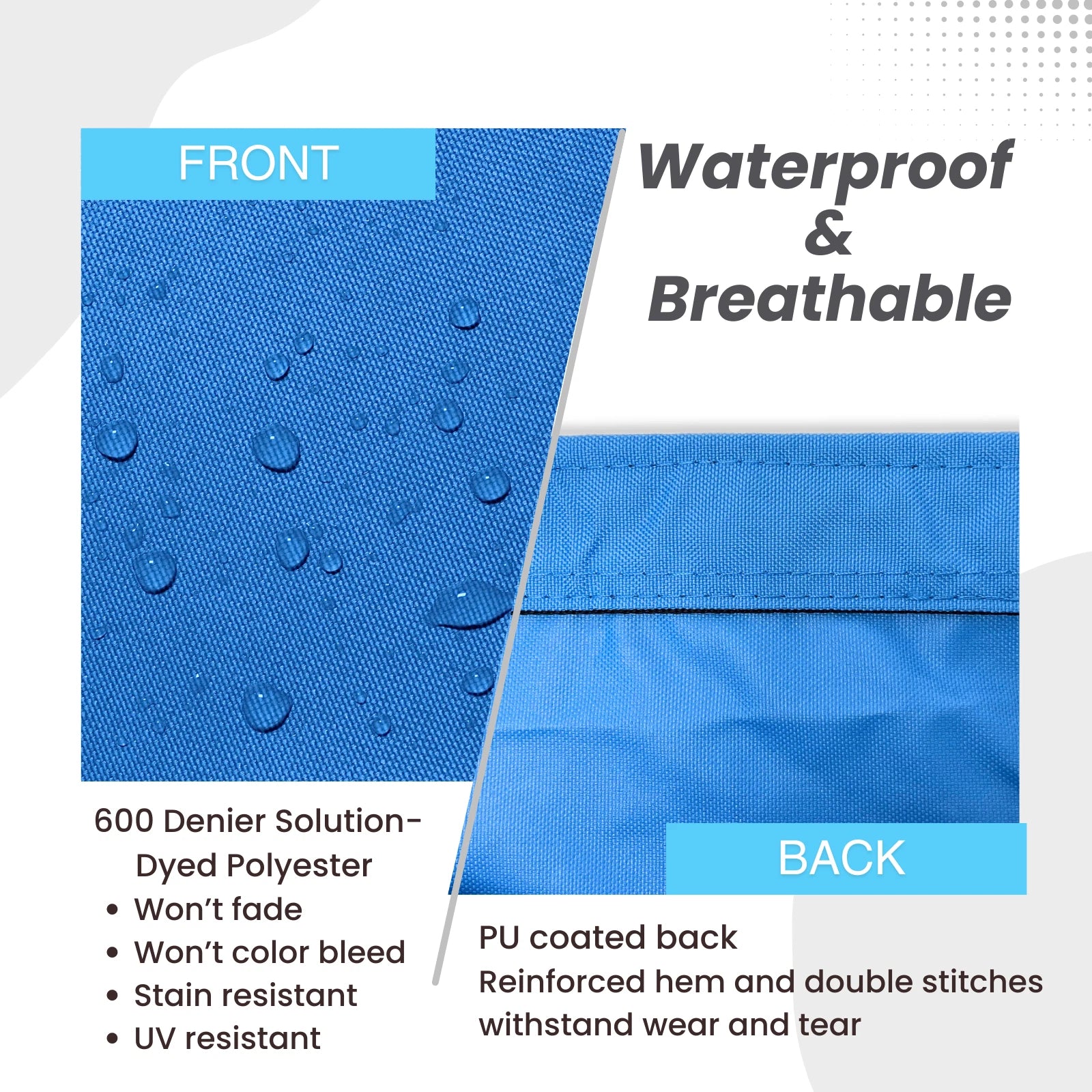Mainsail Cover for Catalina 22 (Heavy Duty, Waterproof)