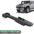 Set of 2 Hood Lock Latches for Chevy Kodiak/GMC TopKick/Hummer H2