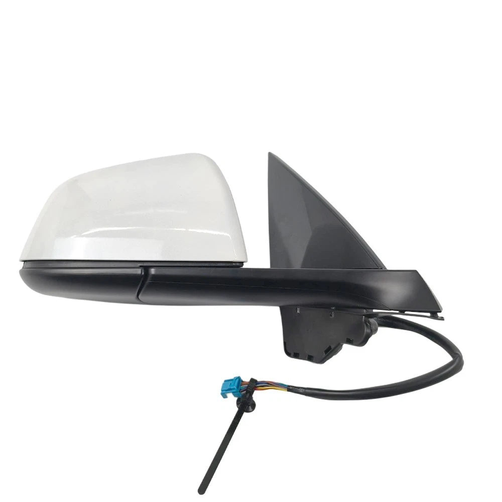 Right Side Door Wing Mirror Assembly for Tesla Model Y (2020–2023) 13Pin Heated White