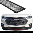 Stainless Steel Black Mesh Grille Insert for Chevy Traverse (2018-2021)