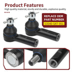 Tie Rod End Kit for Honda Pioneer 700/700-4 (2014–2024)