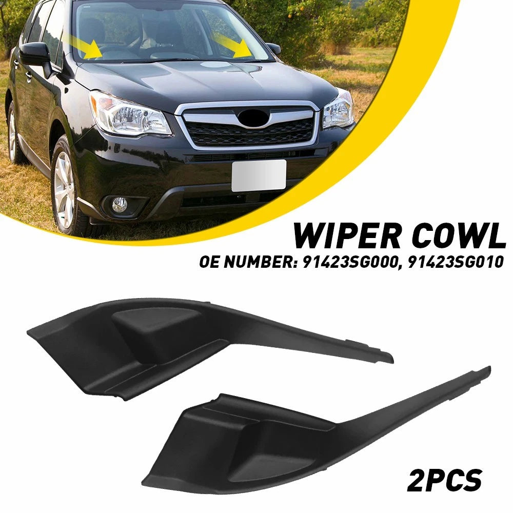 Cowl Panel End Caps for Subaru Forester (2014–2018)