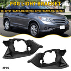 Fog Light Bracket Set for Honda CR-V (2012–2014) - Textured Black