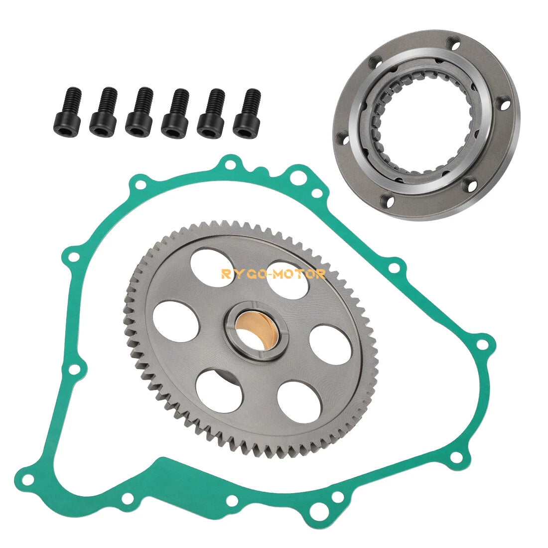 Starter Clutch Bearing Gasket Set for Yamaha Grizzly Kodiak 400 450 (2000–2018)