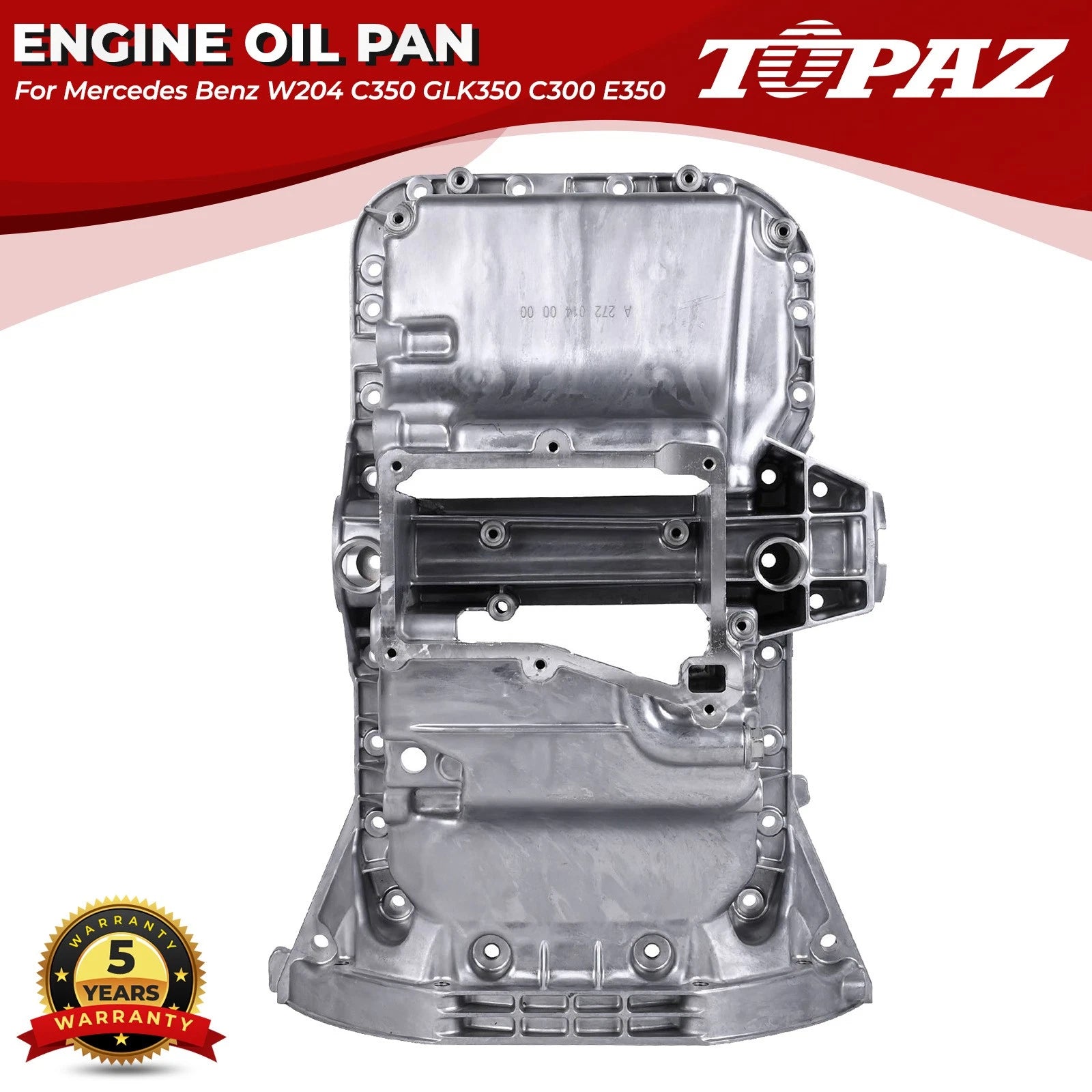 Engine Oil Pan for Mercedes Benz W204 GLK350 C300 E350 C350 (2010–2012)