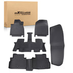 Set of 4 TPE All-Weather Carpet Floor Mats for Kia Telluride (2020–2025)