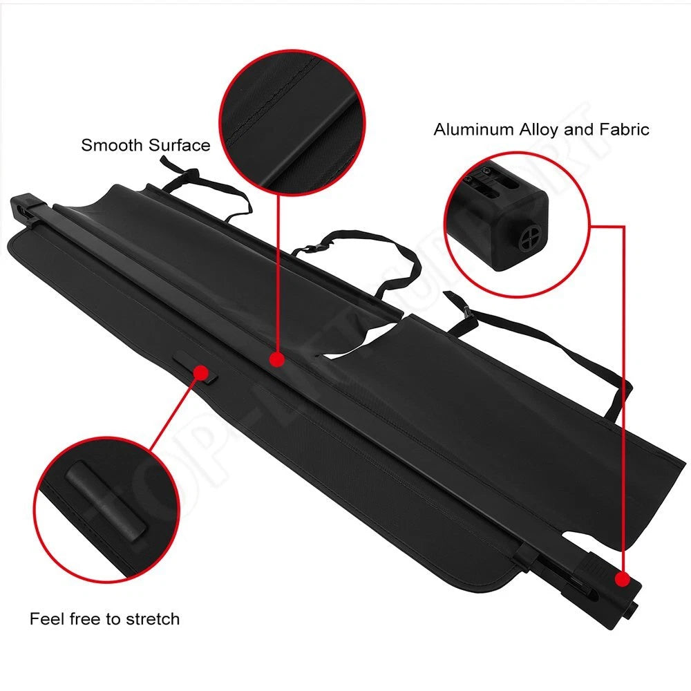 Retractable Rear Cargo Security Trunk Cover for Lexus RX350 RX450h (2010–2015)