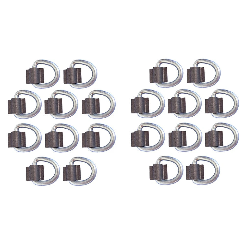 Set of 20 Weld On D-Rings for Universal Products (Replaces 10WR15)
