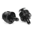 CNC Aluminum Motorcycle Preload Adjusters Fork Bolts  Black for Honda CB400
