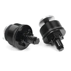 CNC Aluminum Motorcycle Preload Adjusters Fork Bolts  Black for Honda CB400