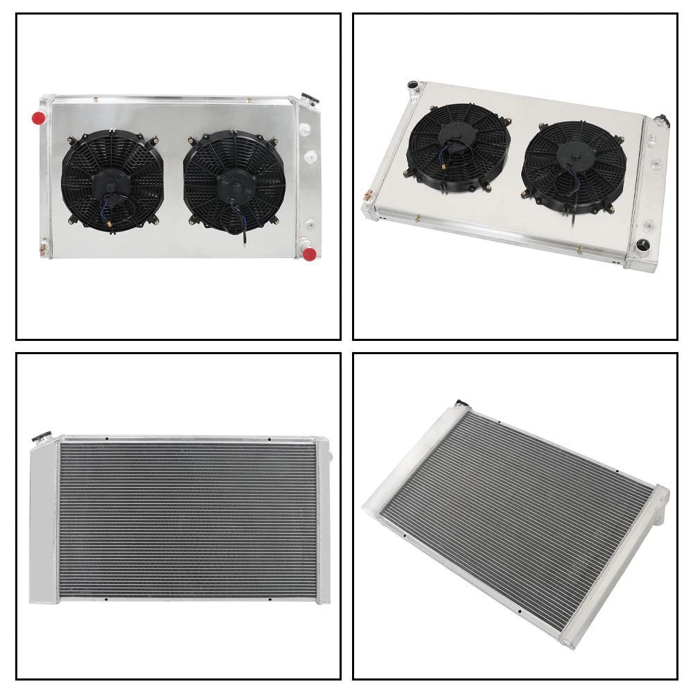 3 Row Radiator Shroud Fan for Chevy C/K C10 C20 C30 K10/K20 (1973–1991) CC716