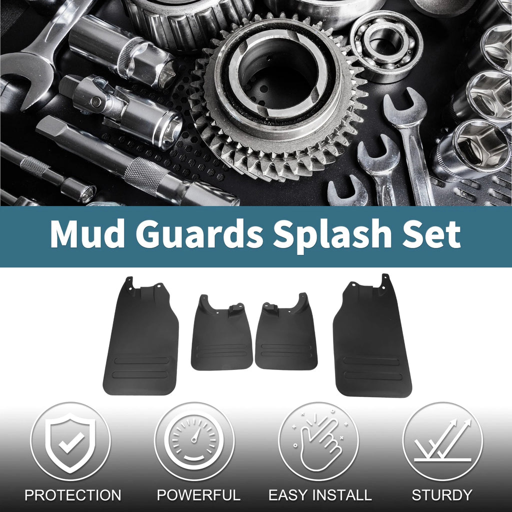 Set of 4 Mud Flaps Splash Guards for Toyota Hilux Vigo (1995–2004)