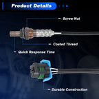 Upstream Oxygen Sensor Set of 2 for Chevrolet Silverado 1500 2500 3500