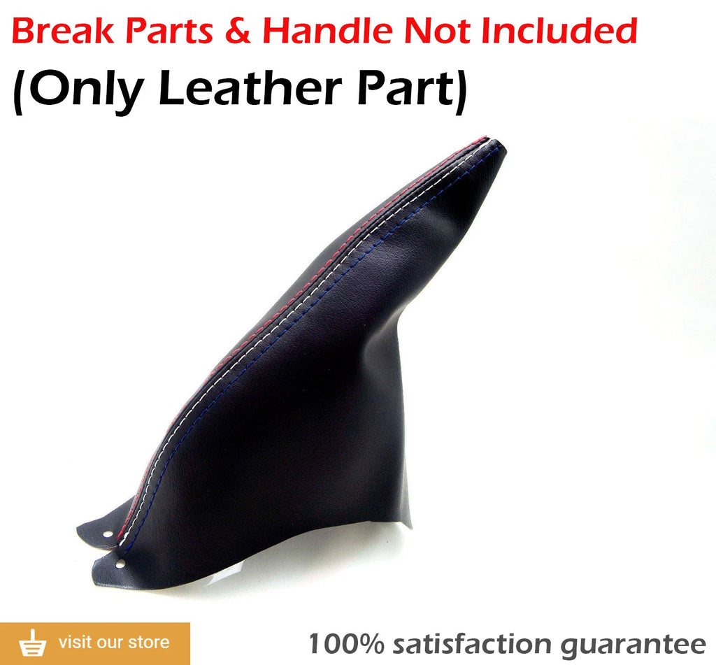 E Brake Boot for Ford Mustang (1994–2004) Leather Synthetic Tri Color Stitch