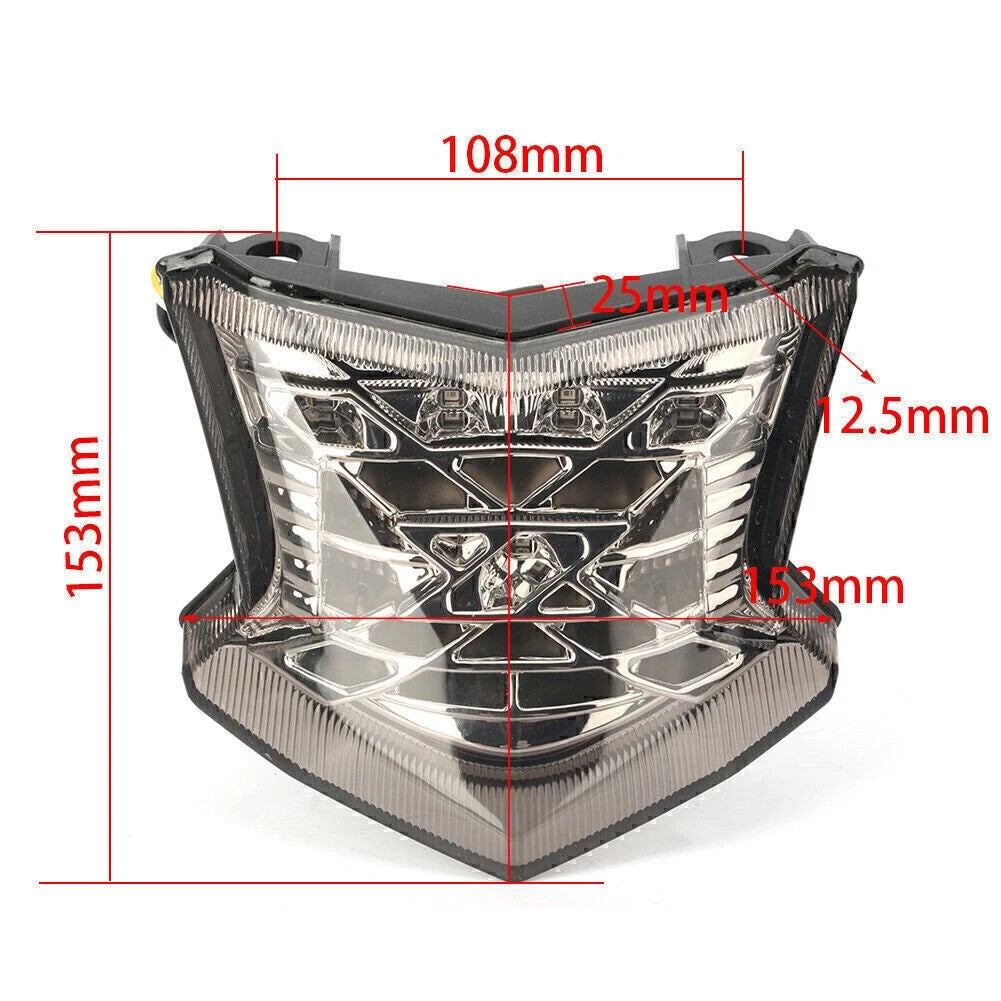 LED Integrated Tail Turn Signal Light for Kawasaki Z900/Z650 (2017–2023) 1PC