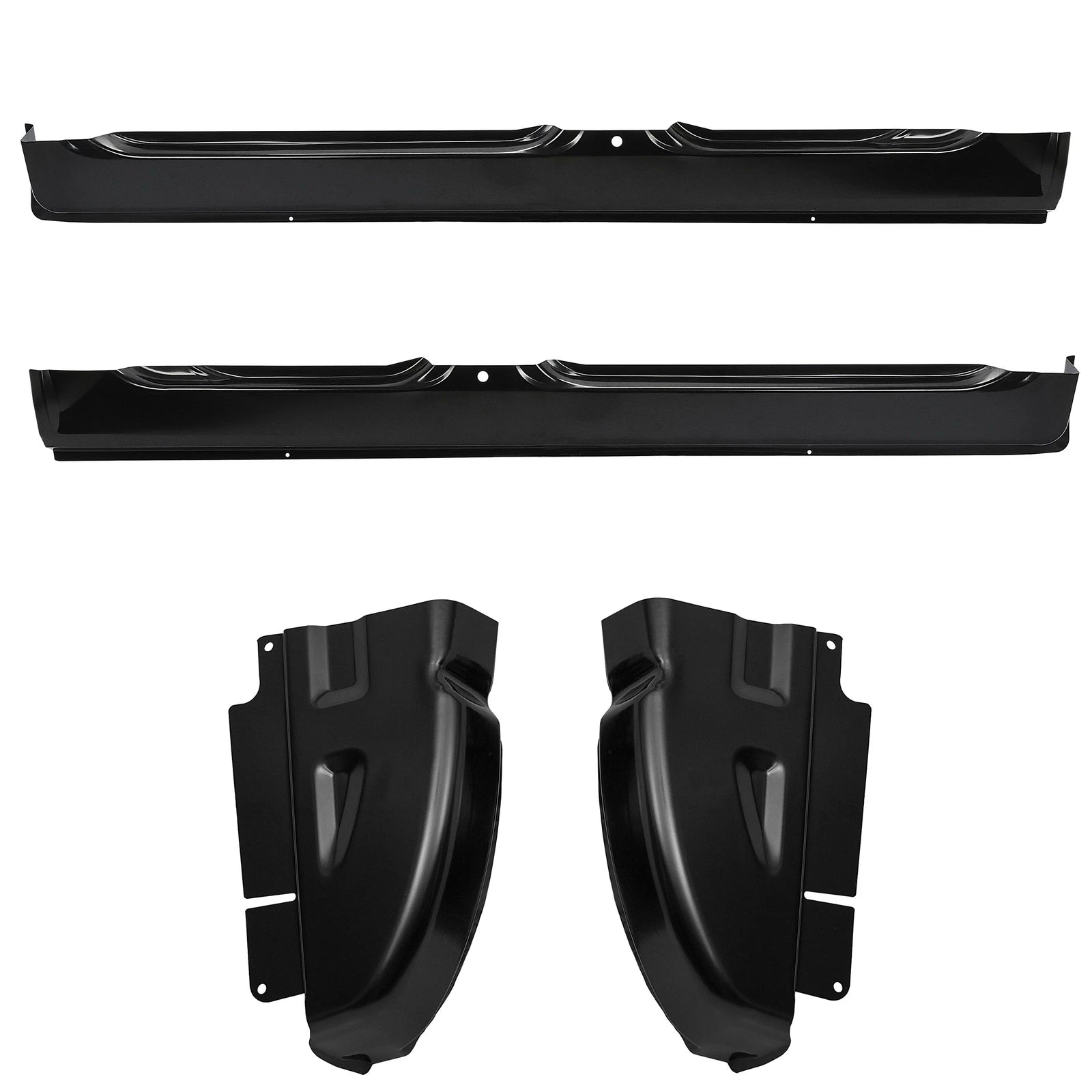 Set of 4 Rocker Panels & Cab Corners for Dodge Ram Pickup (2002–2008)