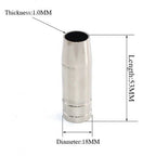 3X Brass Welding Kit 15AK with Nozzle Tip Holder for CO2 Gas