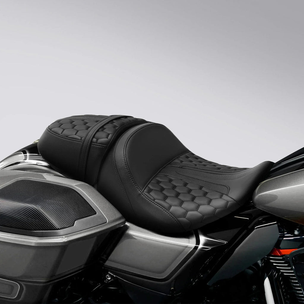 Rider & Passenger Seats for Harley CVO Street Glide Black (2023-2024)