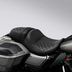 Rider & Passenger Seats for Harley CVO Street Glide Black (2023-2024)