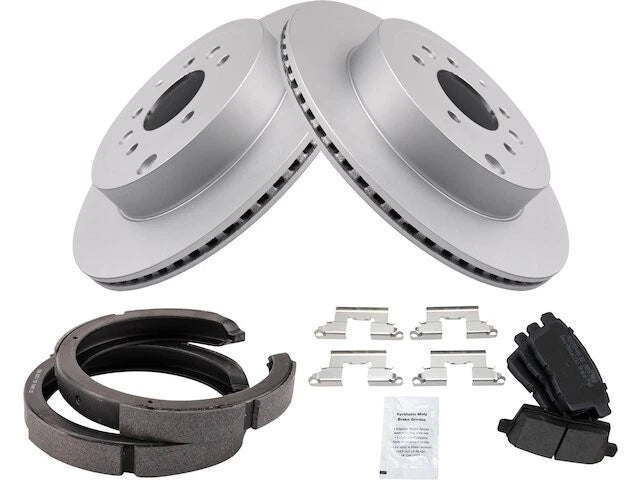 Rear Brake Pad Rotor and Parking Brake Kit for Mazda CX-9 (2007–2012) TT531GV