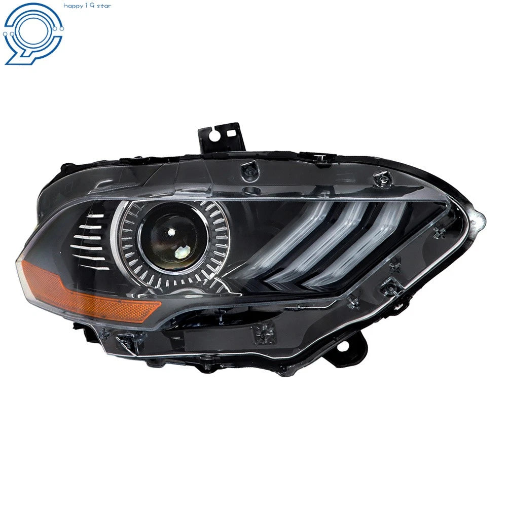 Black Projector LED Headlight for Ford Mustang (2018-2020)