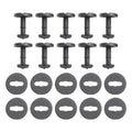 Pack of 10 Floor Mat Clips for BMW E36 E46 E38 E39