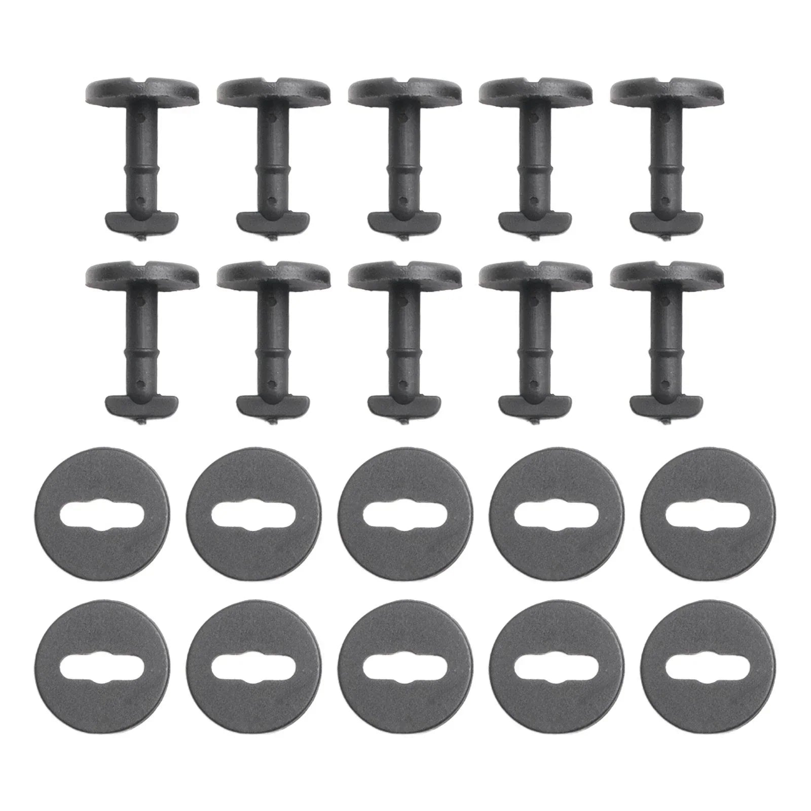 Pack of 10 Floor Mat Clips for BMW E36 E46 E38 E39