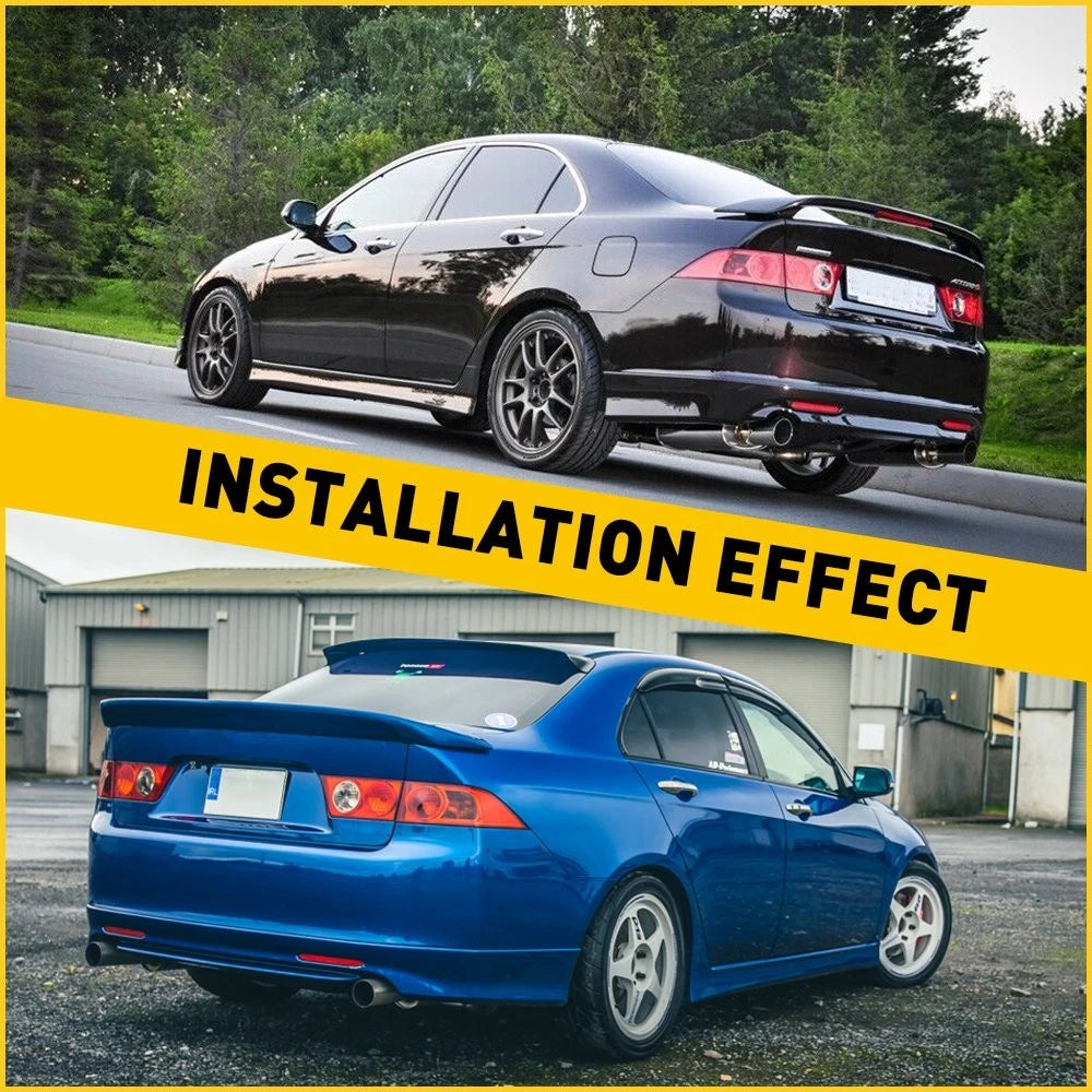 Set of 2 Rear Bumper Reflectors for Honda Accord Euro CL7 CL9 (2004–2008)