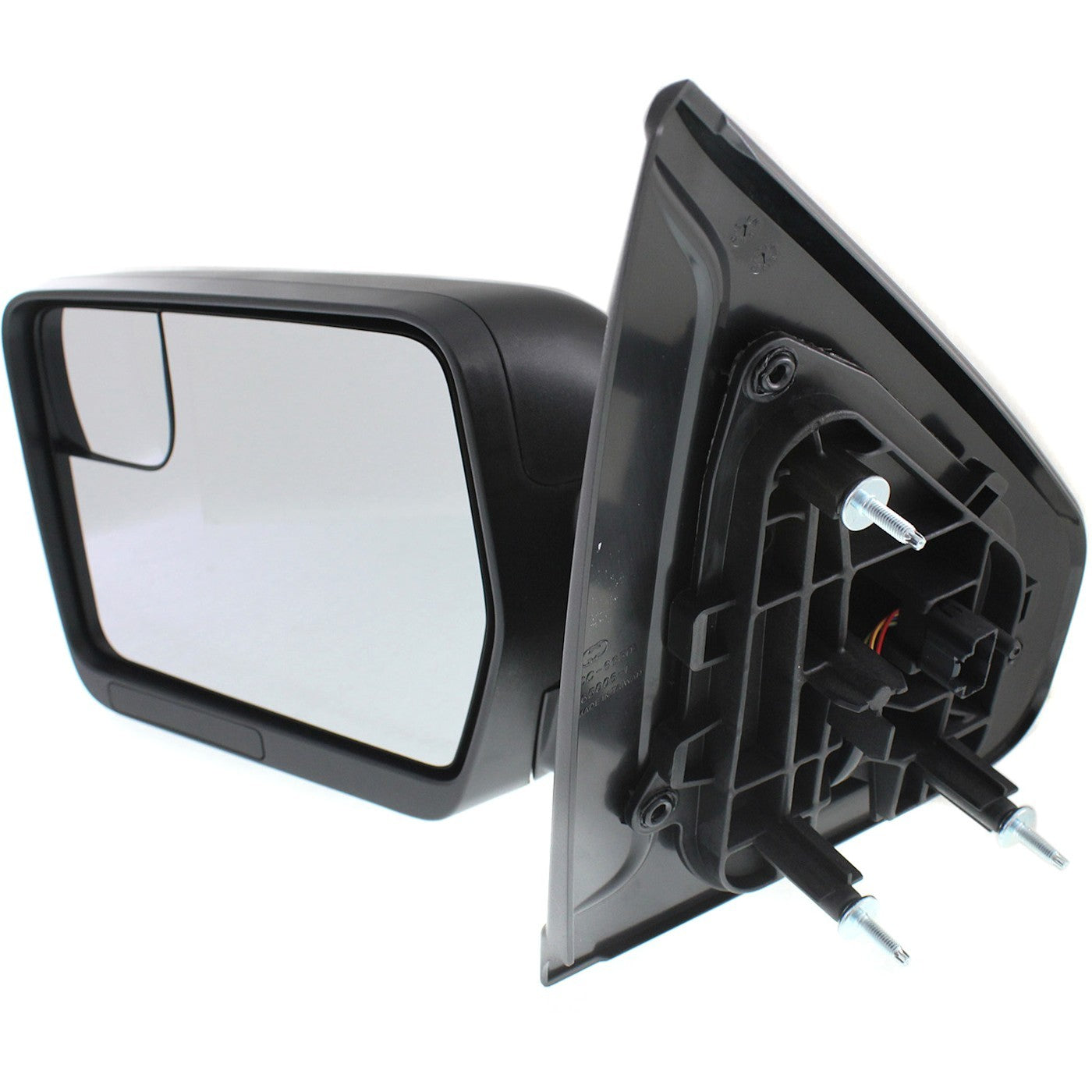 Manual Folding Mirror for Ford F-150 (2011–2014) Textured Black