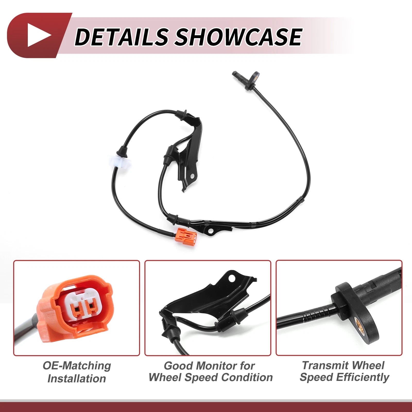 ABS Wheel Speed Sensor for Honda Accord (57450SDA013/57450SDC003)