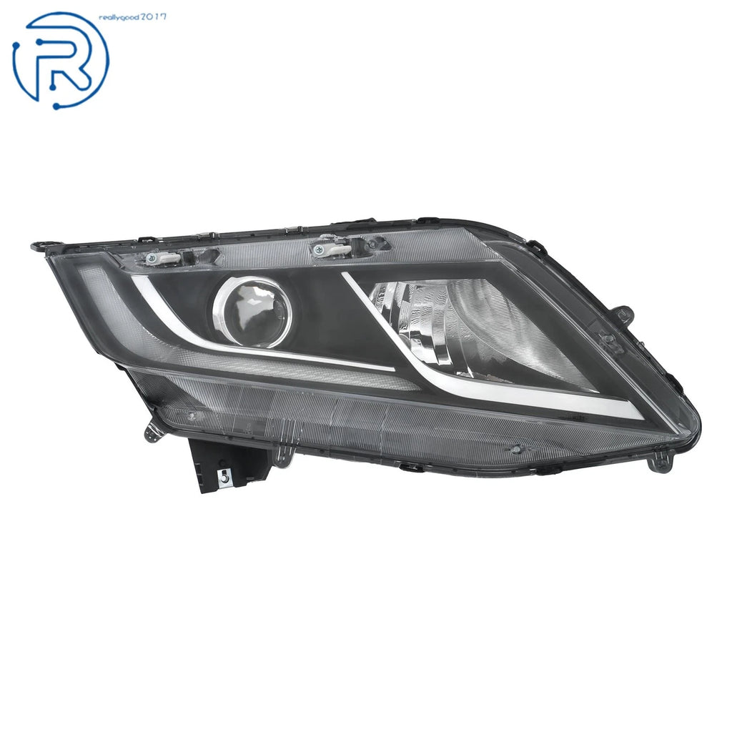 Passenger Side Headlight for Honda Odyssey (2018–2019) w/ LED DRL Black
