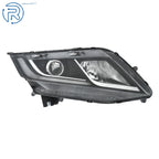 Passenger Side Headlight for Honda Odyssey (2018–2019) w/ LED DRL Black