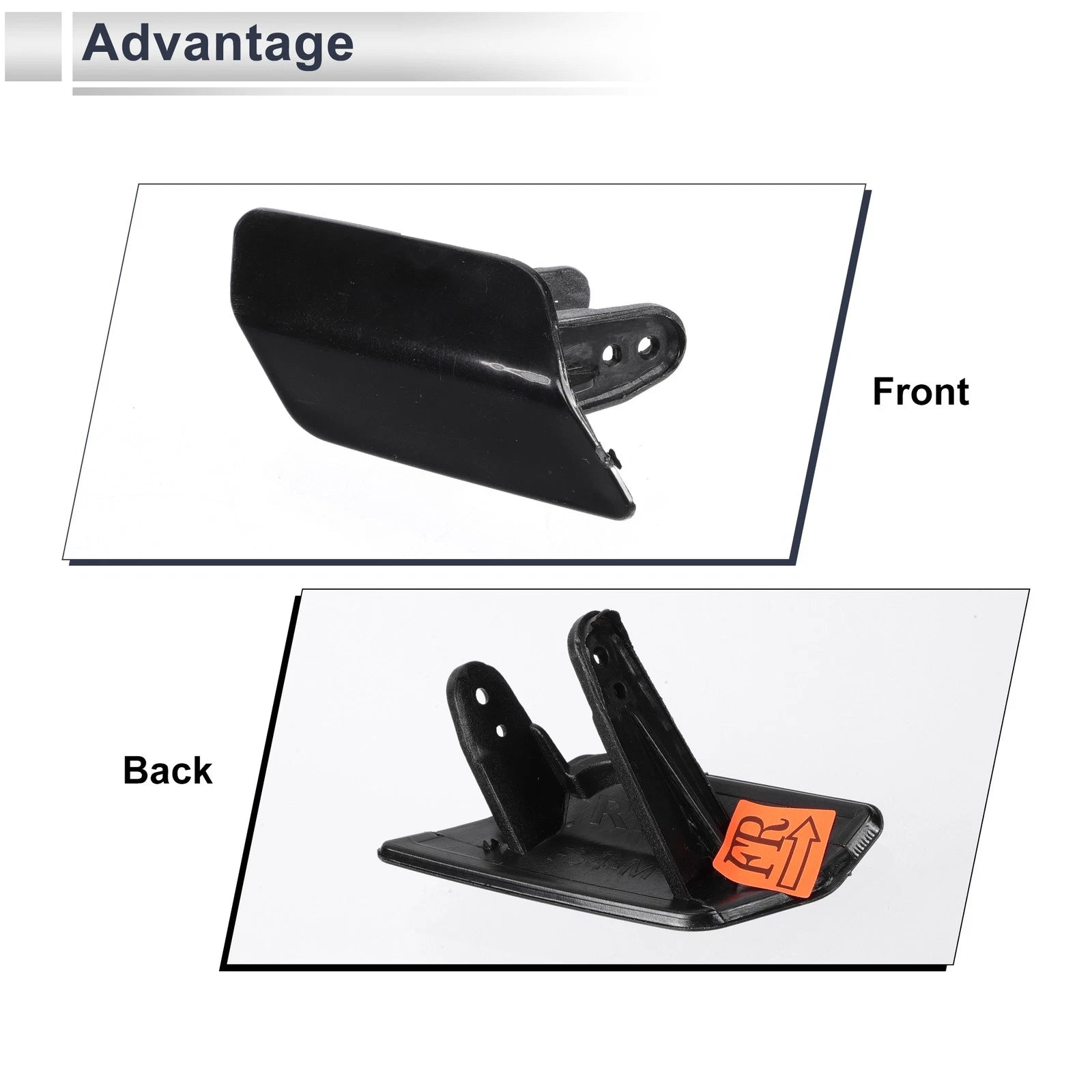 Bumper Headlight Washer Nozzle Cover Cap for BMW 335i GT (2013–2015)