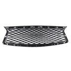 Honeycomb Front Bumper Upper Mesh Grille Black for Infiniti Q50 (2018-2023)