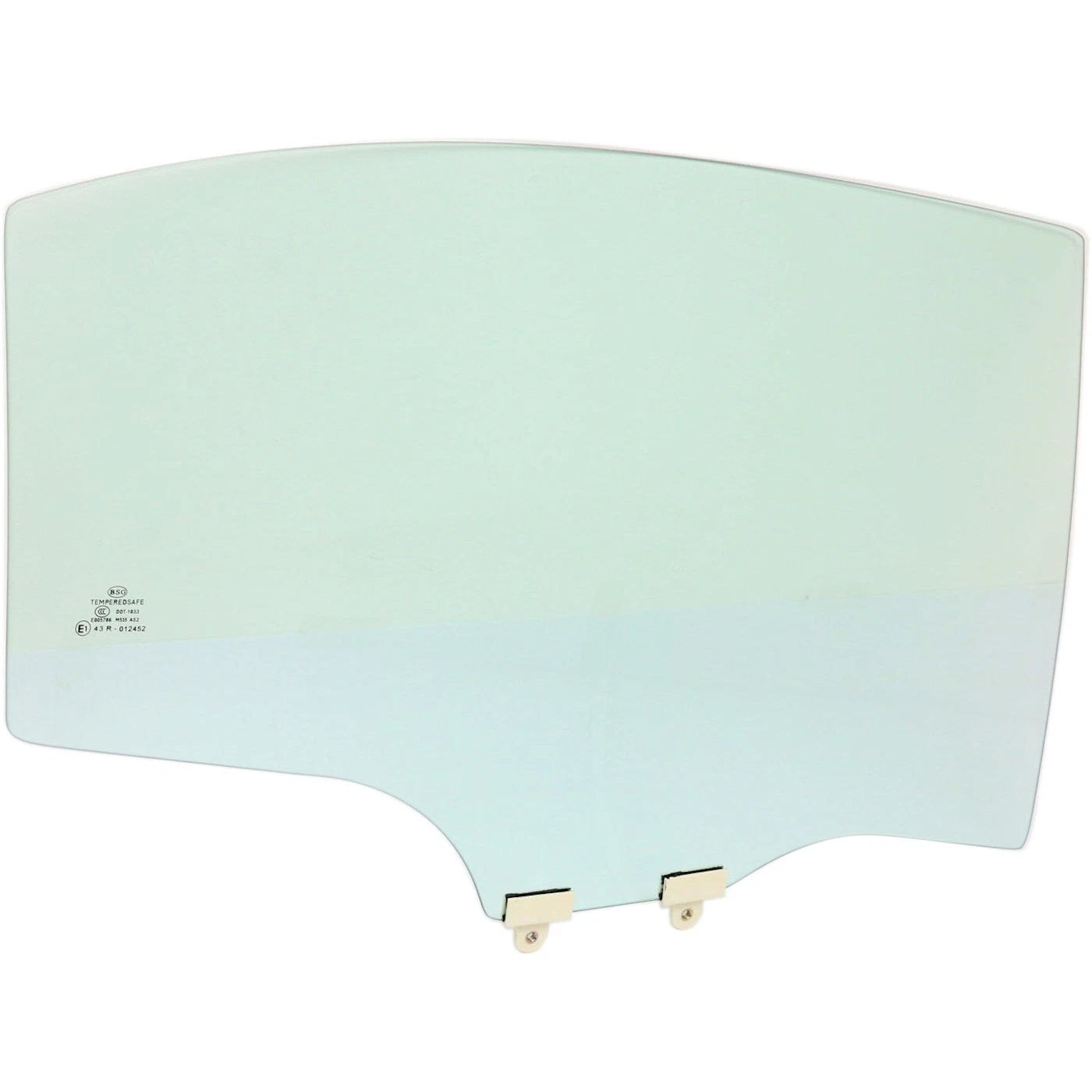 Set of 2 Door Glass for Honda Civic (2006–2011) Rear Driver & Passenger