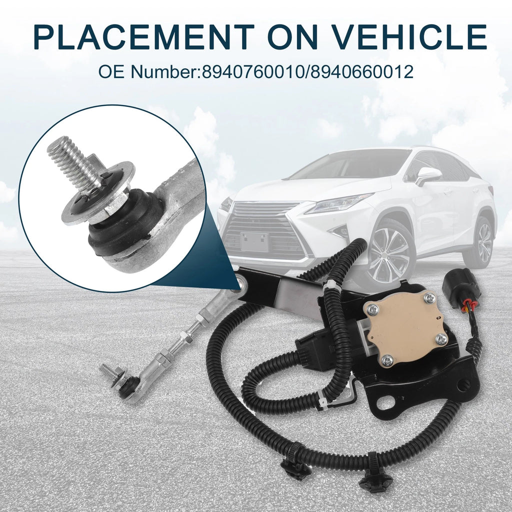 Air Suspension Ride Height Level Sensor for Lexus LX470 (1998–2007) - 8940760010, Set of 2