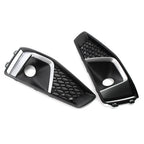 Front Bumper Grille Fog Light Lamp Cover for Audi A4 B9 S4 (2018–2020)
