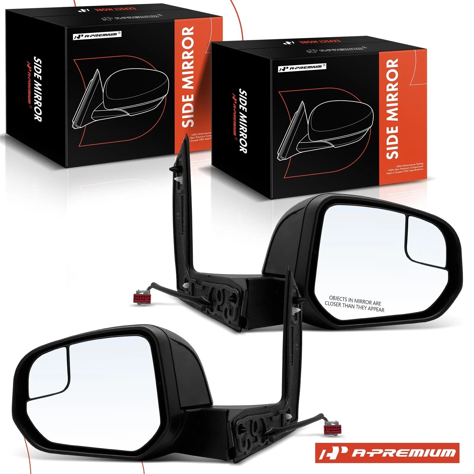 Power Mirrors Pair with Power Fold Heated for Ford Transit Connect (2019–2023)