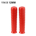 Set of 2 Wheelbarrow Handles for Red Round Tubes