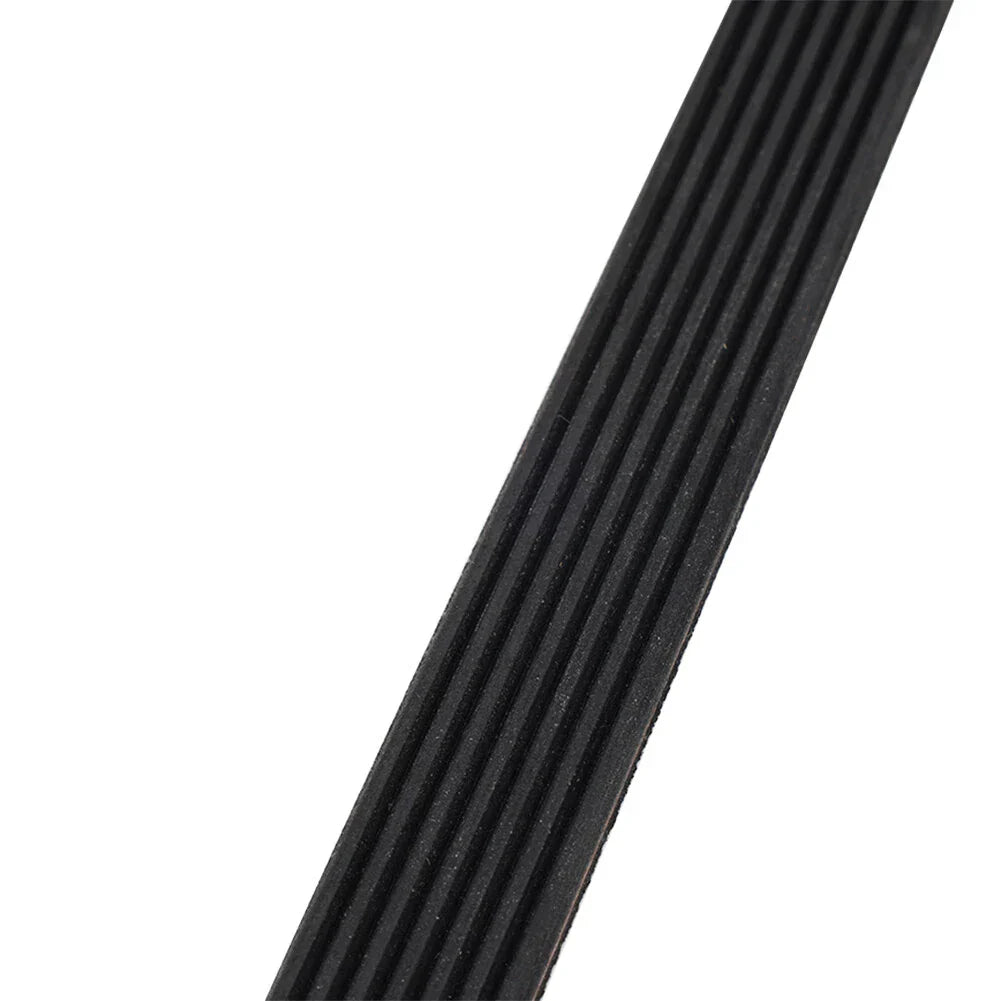 6 x Concave Convex Rubber Transmission Belts for Wheel Balance Machine Black