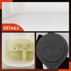 Windshield Washer Reservoir with Pump & Cap for Nissan Kicks (2018-2020)