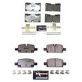PowerStop Front & Rear Carbon-Fiber Ceramic Brake Pads Kit for Silverado 1500 (2014–2023)