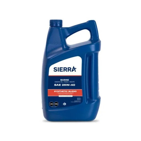 5 Qt. Sierra 25W-40 4-Stroke Synthetic Marine Oil (18-9440CAT-4)