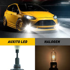 2X LED Headlights for AUXITO 9006 HB4 (No Year Specified)