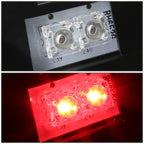LED C-Tube Tail Brake Light Lamps Smoked for Dodge Ram 1500 2500 3500 (1994–2002)