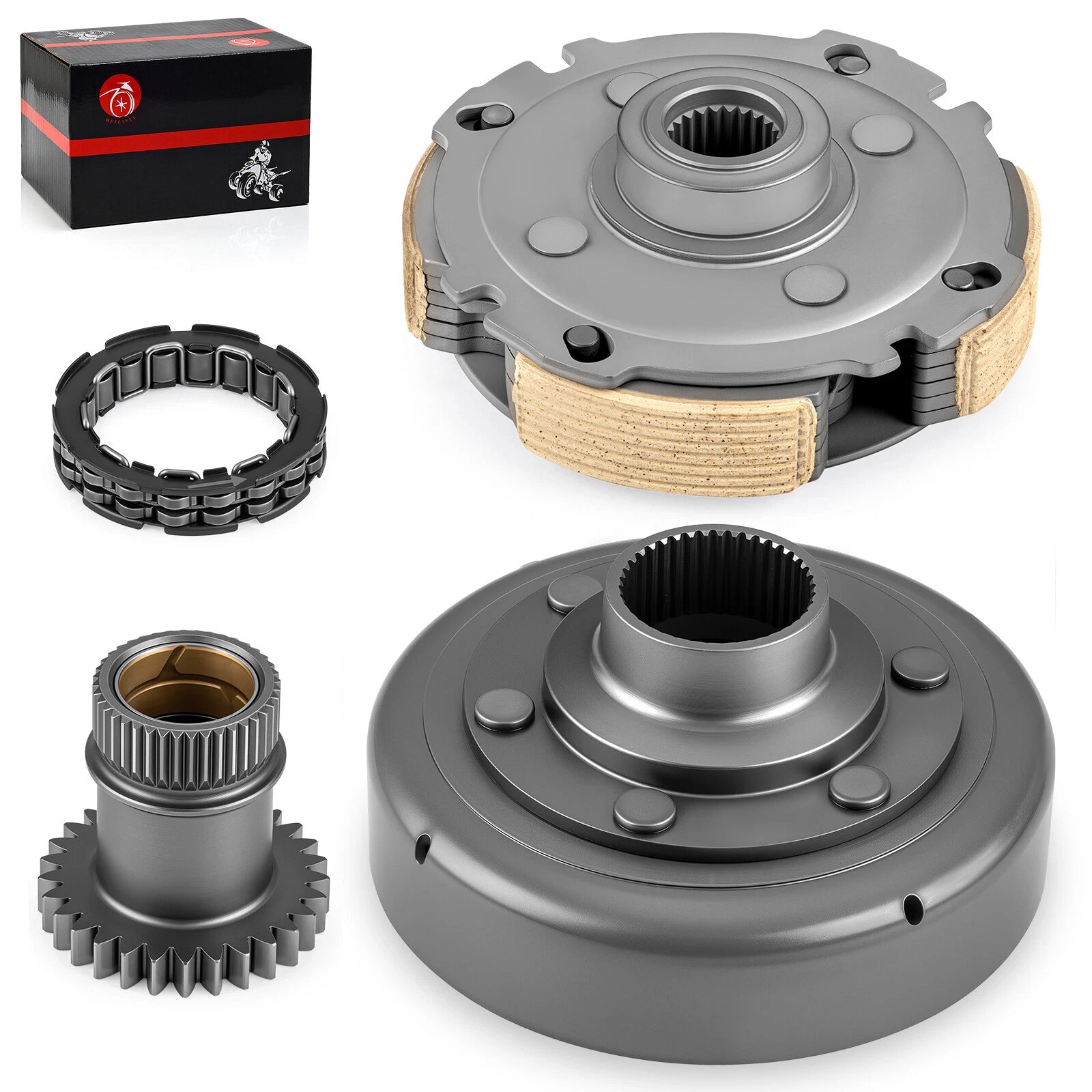 Wet Clutch Drum Housing Bearing Drive Gear for Honda Rancher 420 (2007–2023)