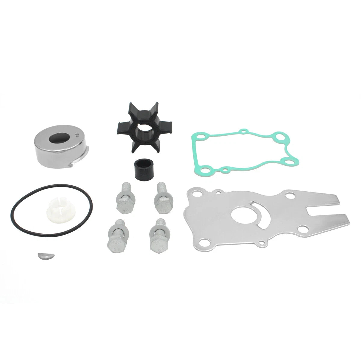 Water Pump Impeller Repair Kit for Yamaha Outboard (63D-W0078-01-00)