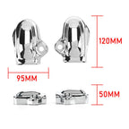 Rear Bar Shield Axle Nut Covers for Harley V-Rod VRSC Night Rod (2002–2017)